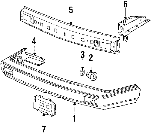 Bumper Bracket 176-807-114-B