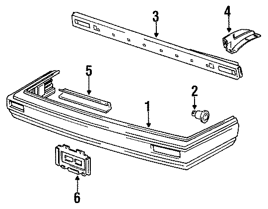 Bumper Bracket 176-807-114-B - View 2