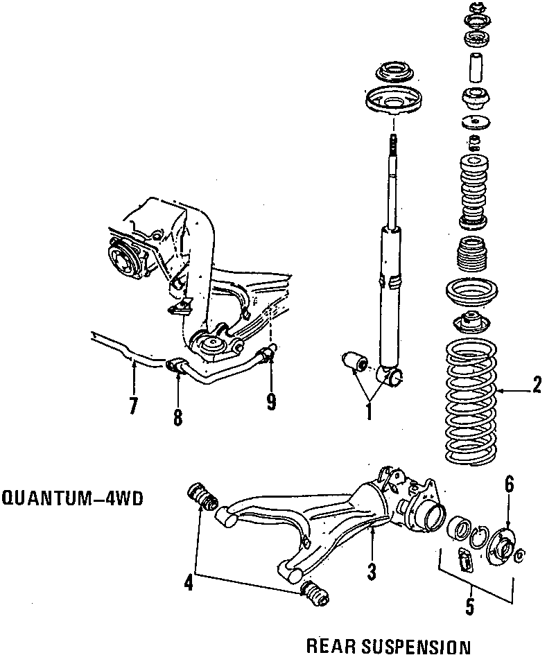 Lower Control Arm 191505347D