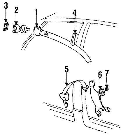 Shoulder Belt 1HM-880-703-D