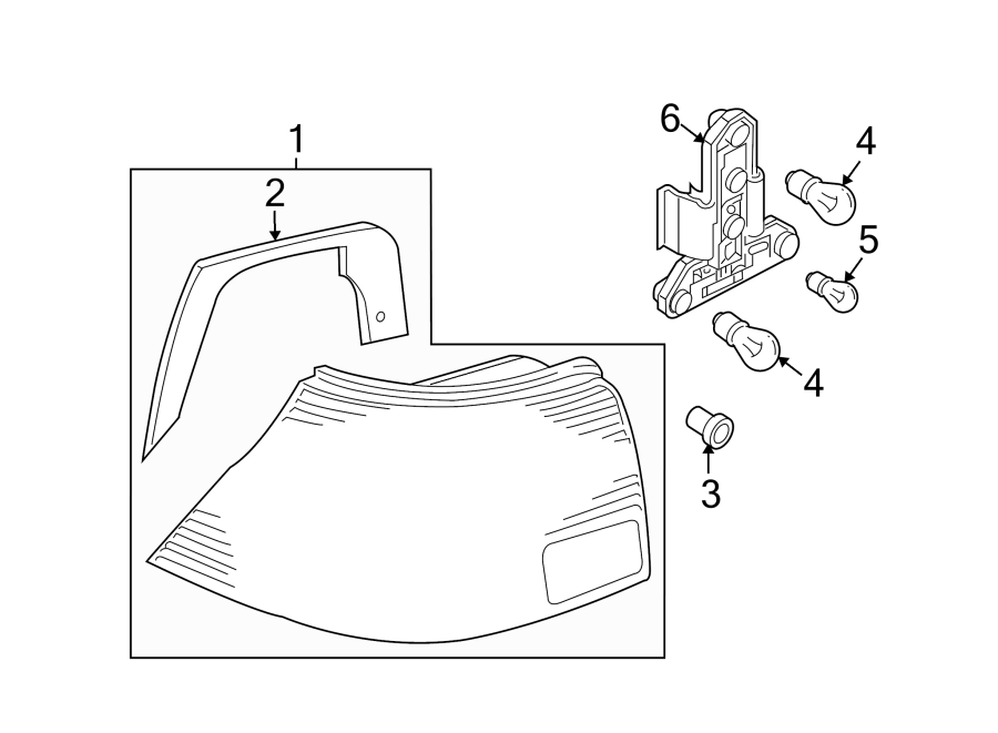 Tail Lamp Assembly 1JM-945-112 - View 6