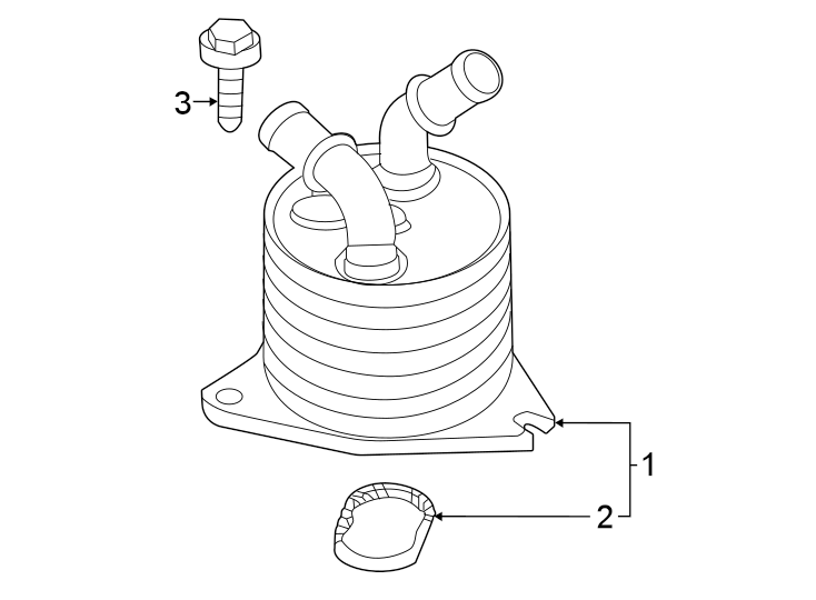 Oil Cooler Seal WHT-009-338