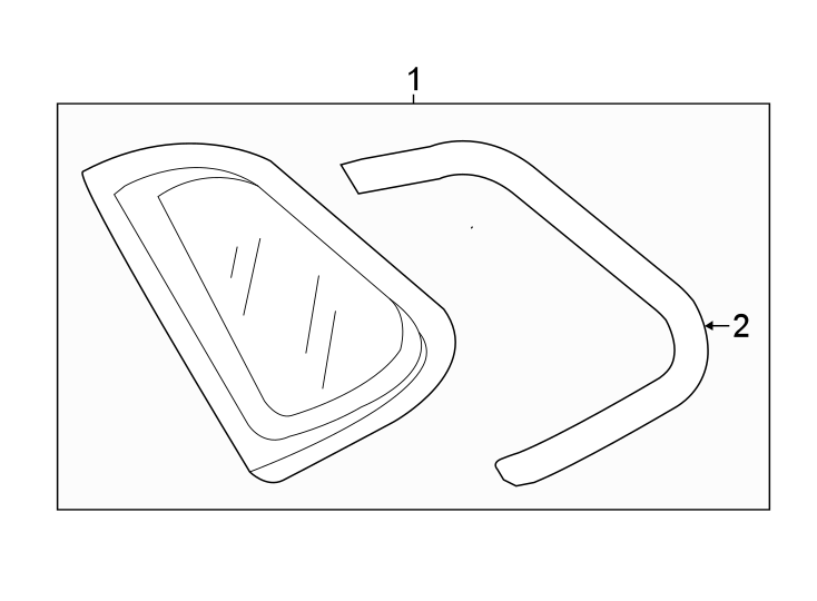 Quarter Glass 2GJ-845-042-F-NVB - View 2
