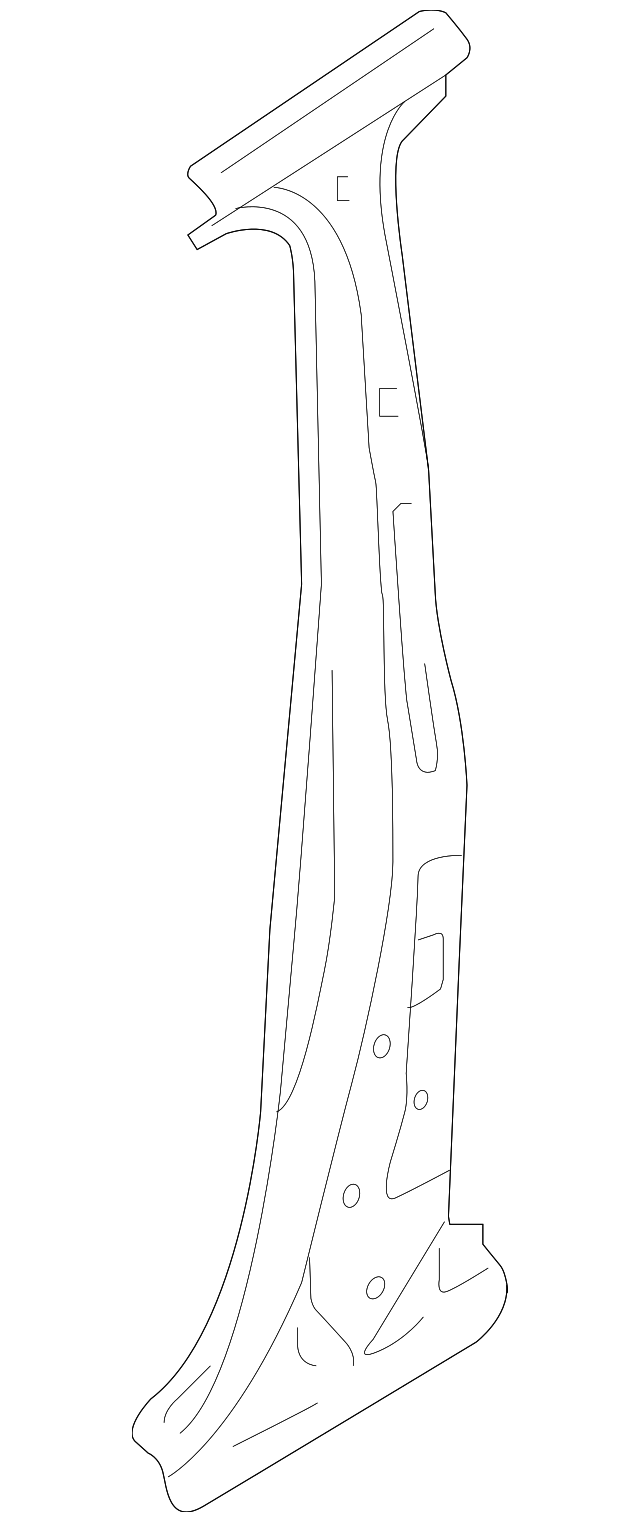 Center Pillar Reinforced 3CM-809-220