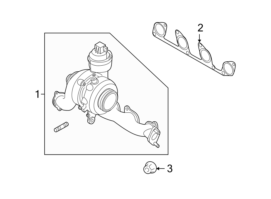 Exhaust Manifold 03L-253-056-X - View 6
