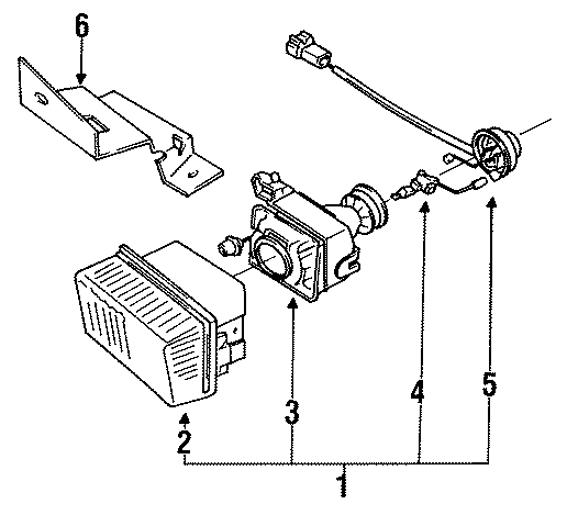 Mount Bracket 191-941-706 - View 2