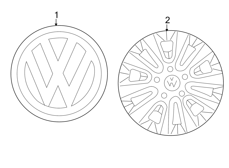 Wheel Cover 7B0-601-149-B