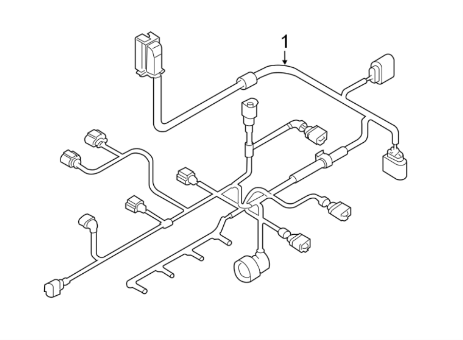 Engine Harness 1K5-972-619 - View 2