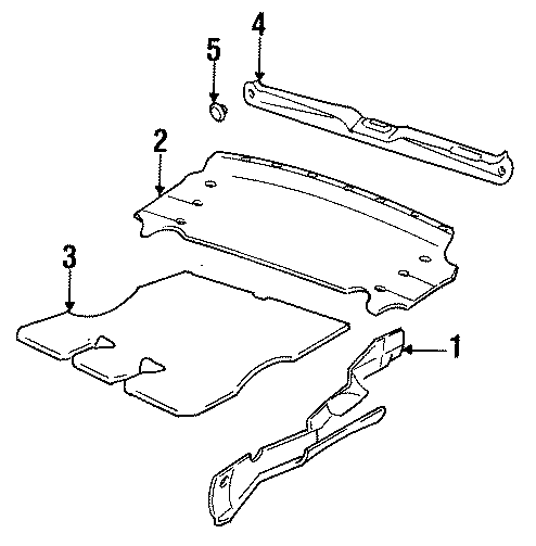 Tail Panel Clip 191-863-689-01C - View 2