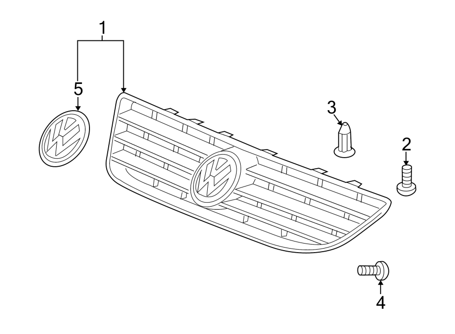 Grille Assembly 3D7-853-651-PWF - View 4