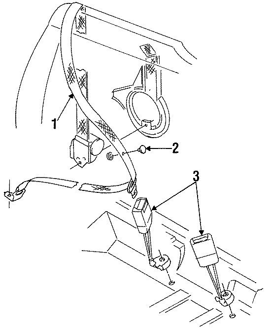 Shoulder Belt 1E0-857-805-B41