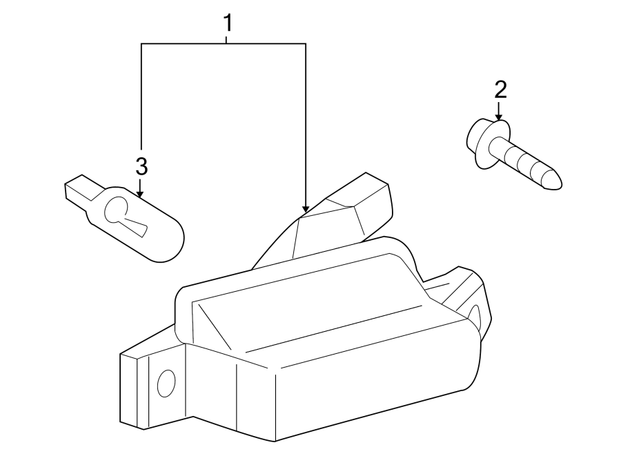 Backup Lamp Assembly 5N0-941-072-A - View 2