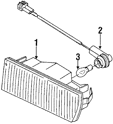 Signal Lamp Assembly 535-953-142-A
