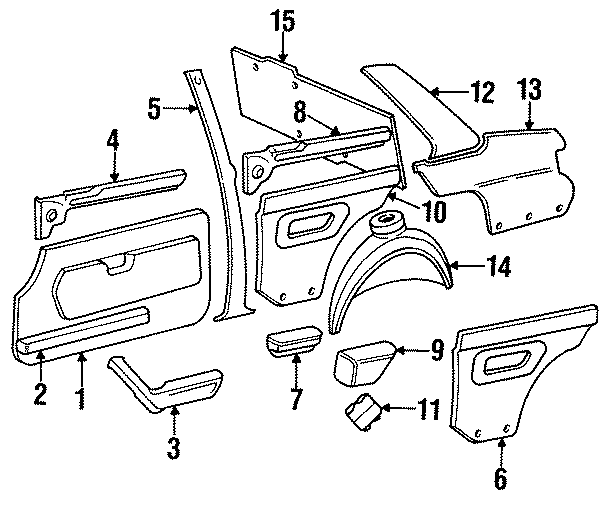 Front Door Trim 3028670163134