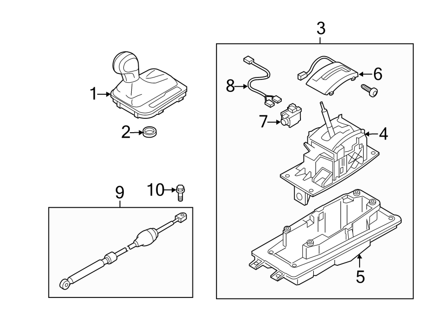 Control Cable Pin 8E0-713-815 - View 2