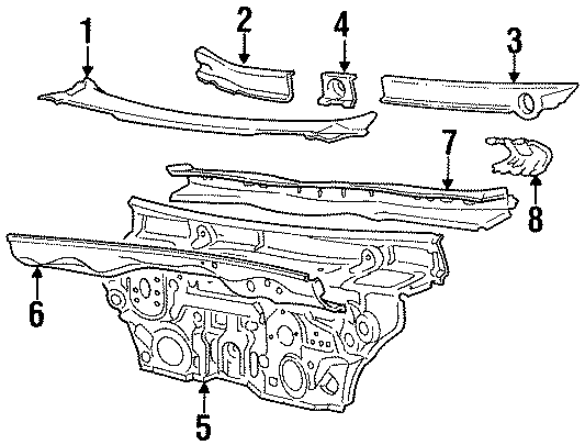 Column Support 3A0-803-161-A