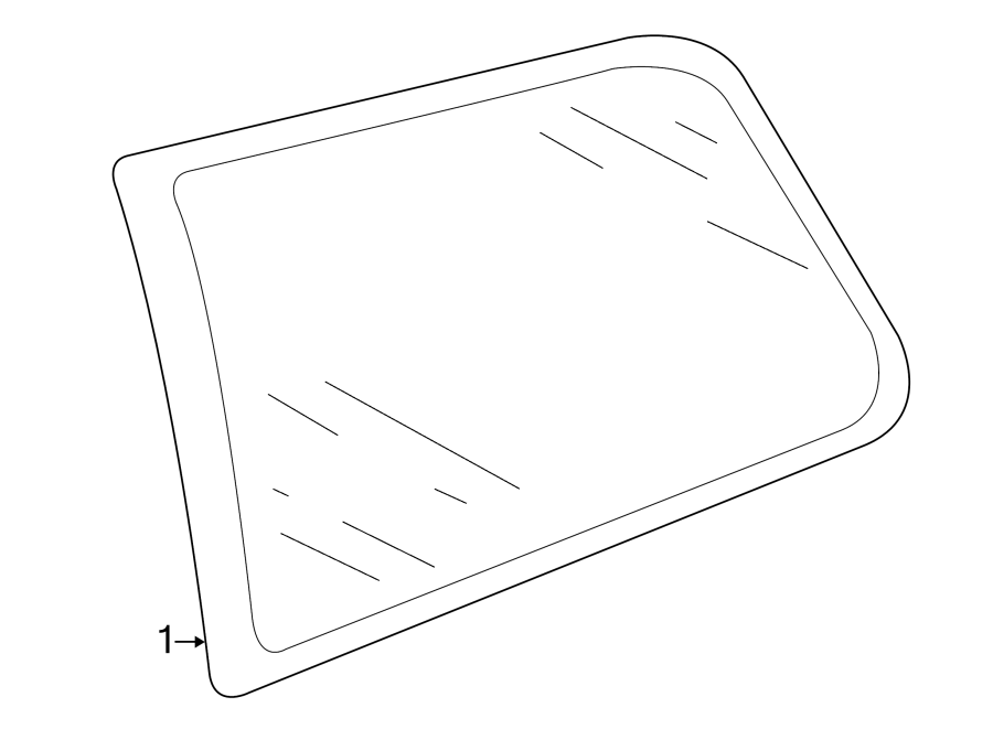 Quarter Glass 1J6-845-042-D - View 3