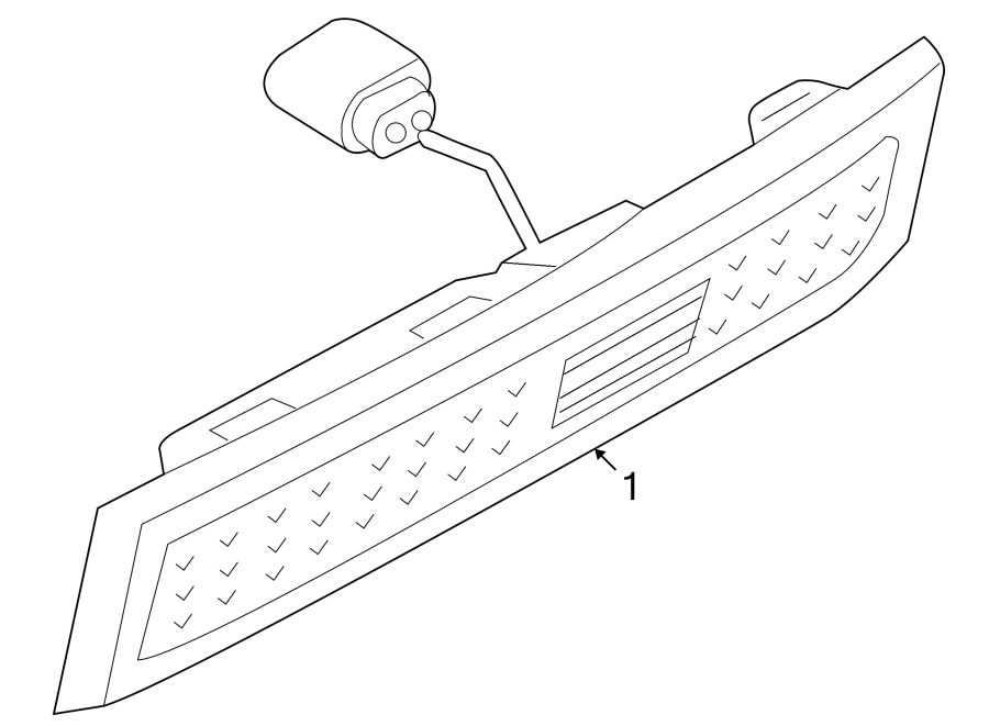 Side Marker Lamp 3D0-945-072-A - View 2