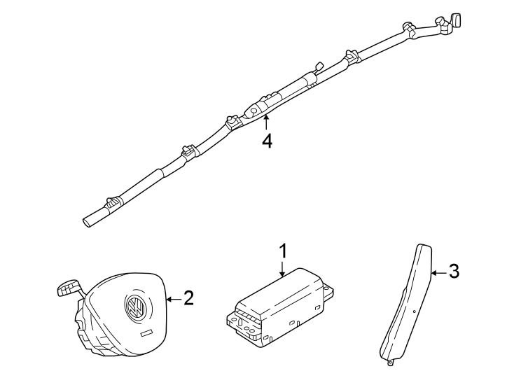 Ft Seat Air Bag 2GJ-880-242-G - View 4