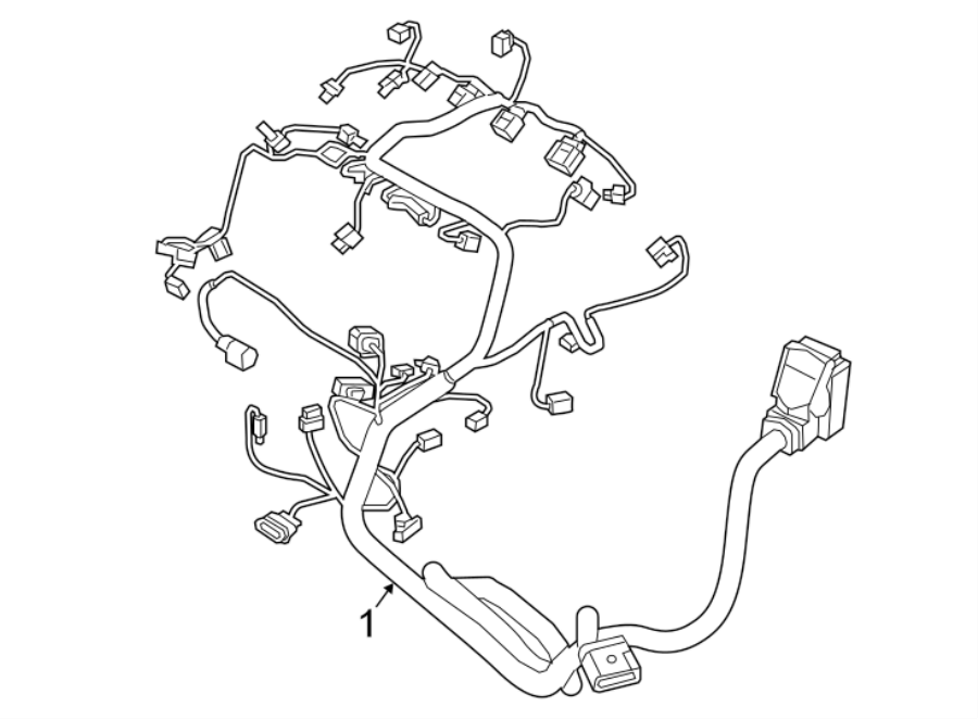 Engine Harness 06K-971-627-BJ - View 7