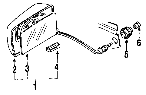Knob 191-857-520-A-01C