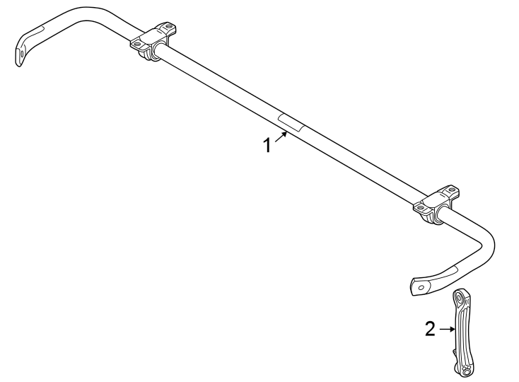 Stabilizer Bar 1EA-511-305-J - View 3