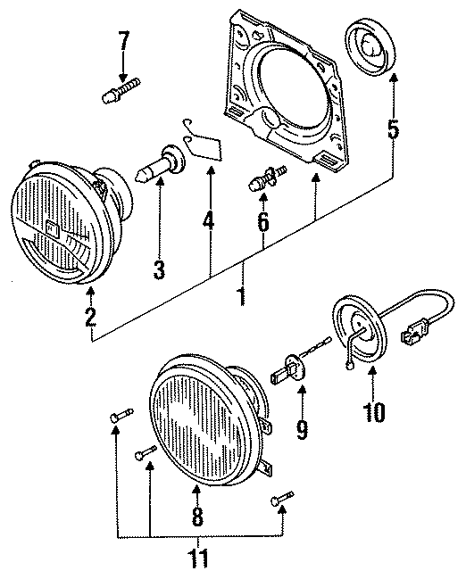 Adjust Screw Mount Kit 191-998-135-A