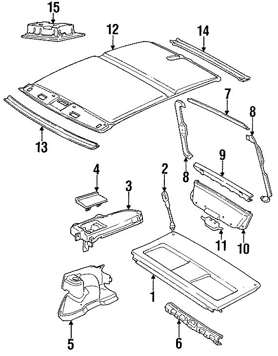 Overhead Lamp 357-947-105-C-01C
