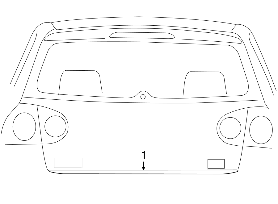 Lower Molding 1K6-853-955-2ZZ