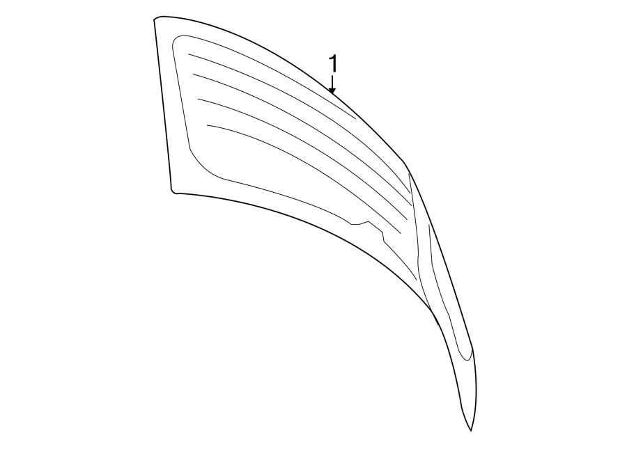 Lift Gate Glass 5K6-845-051-AG-NVB - View 10