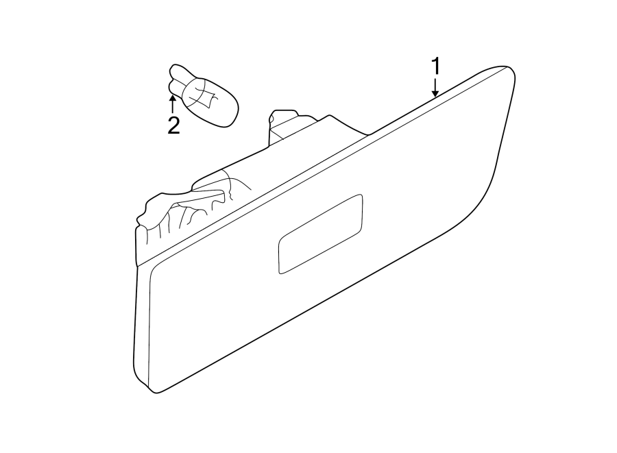 Side Marker Lamp 3B0-945-072 - View 2