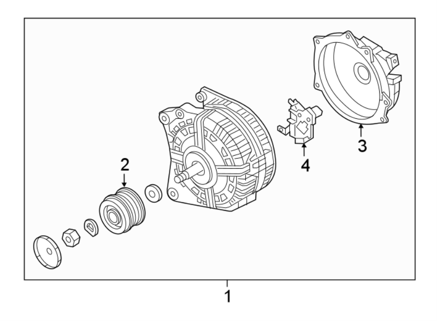 Alternator 04E-903-025-J - View 2