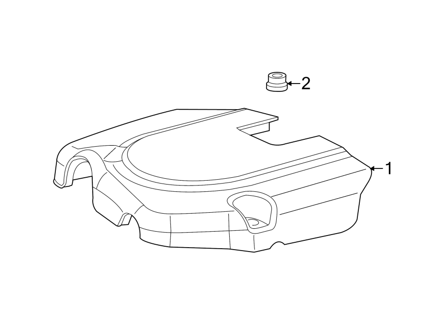 Engine Cover Grommet 7B0-103-638
