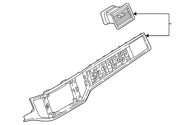 Cluster Bezel Retainer Clip 6N0-867-190-A - View 35