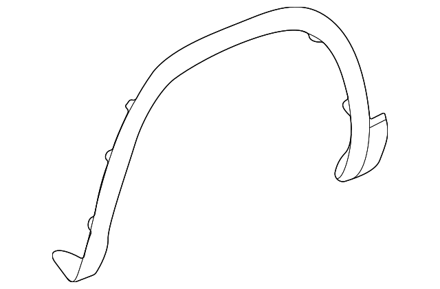 Wheel Opening Molding 3CM-853-718-9B9 - View 5