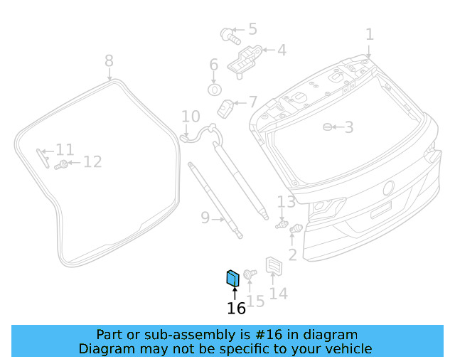 Buffer Cover 3C9-827-339-9B9 - View 4