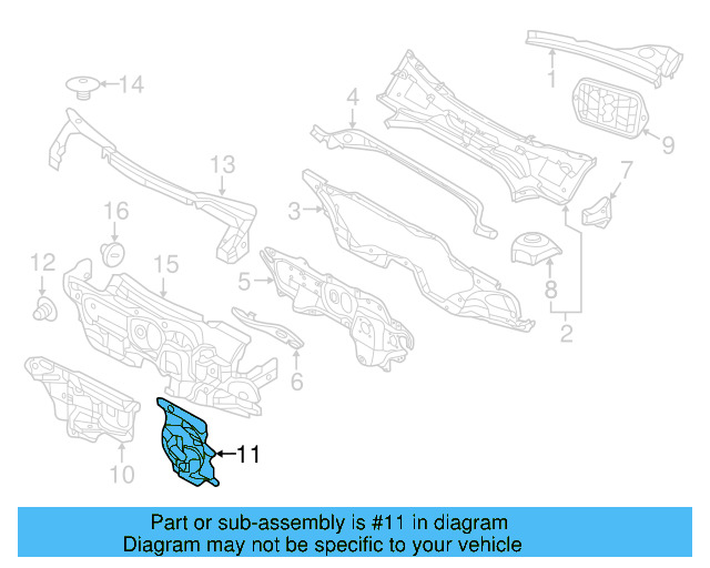 Sound Absorber 5C0-863-354-A - View 18