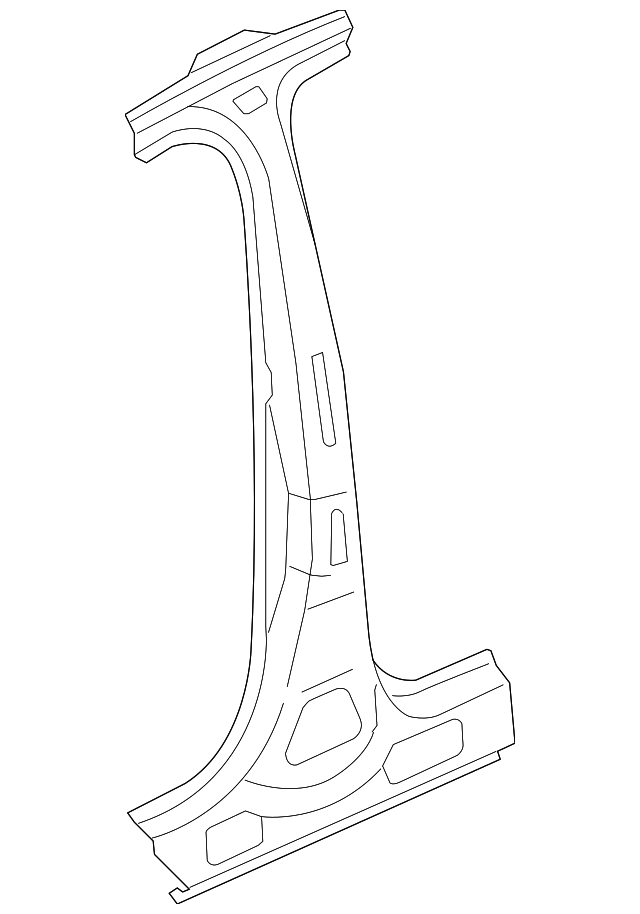 Inner Center Pillar 3C8-809-219-A