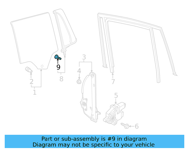 Door Check Bolt WHT-002-109 - View 36