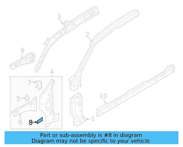 Jack Support 5QA-802-847 - View 3
