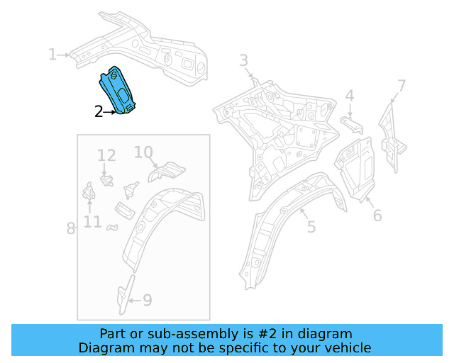 Front Reinforced 3CC-809-587 - View 3