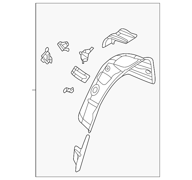 Inner Wheelhouse 3CM-809-851