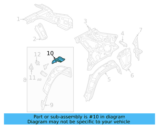 Mount Plate 3QF-802-191 - View 5