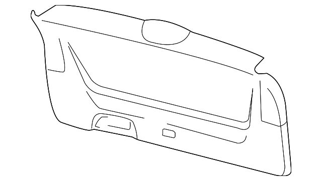 Side Gate Trim 3CM-867-703-A-82V