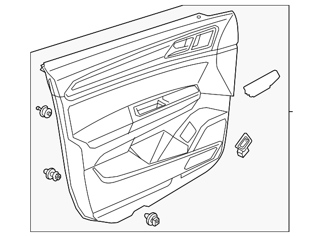 Door Trim Panel 3CN-867-012-AB-ZZN - View 6