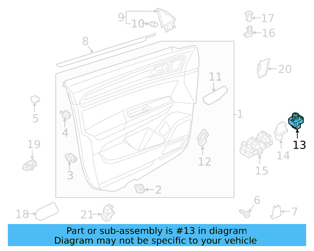 Mirror Switch 3CN-959-565-A-ICX - View 5