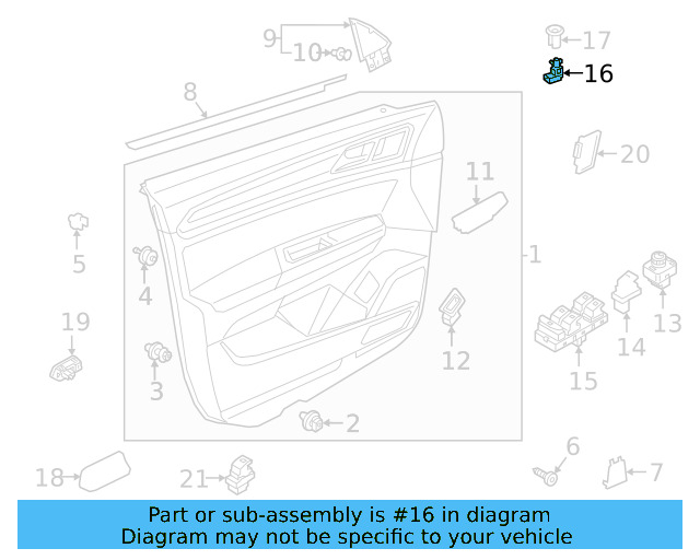 Warning Lamp 1K0-919-238-A - View 28