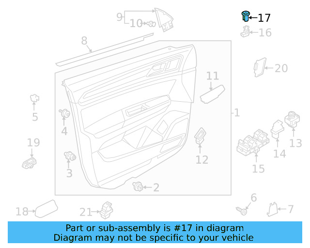 Warning Lamp Sleeve 3C0-919-242-9B9 - View 26