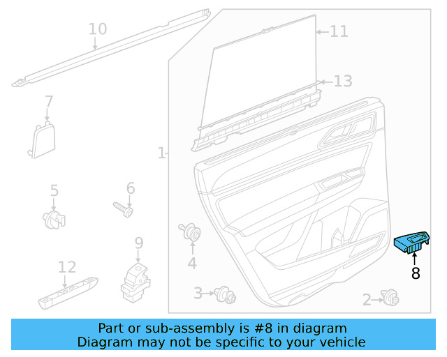 Switch Bezel 3CN-868-346-A-82V - View 5