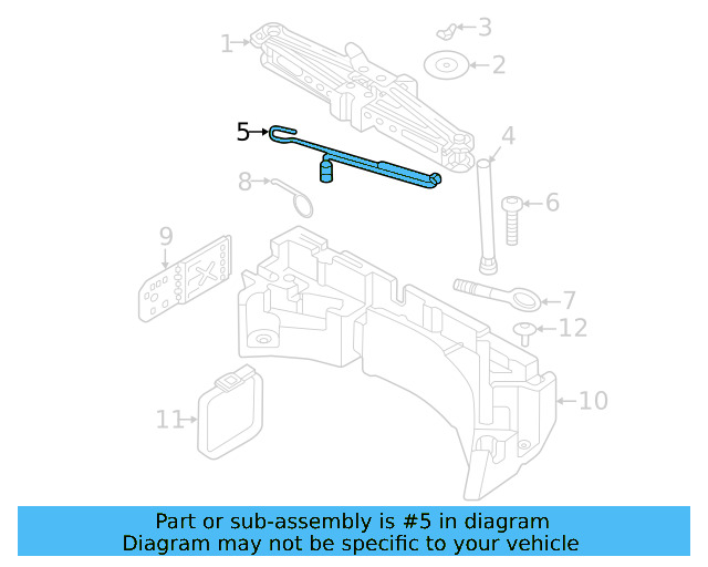 Crank 7N0-011-221 - View 5
